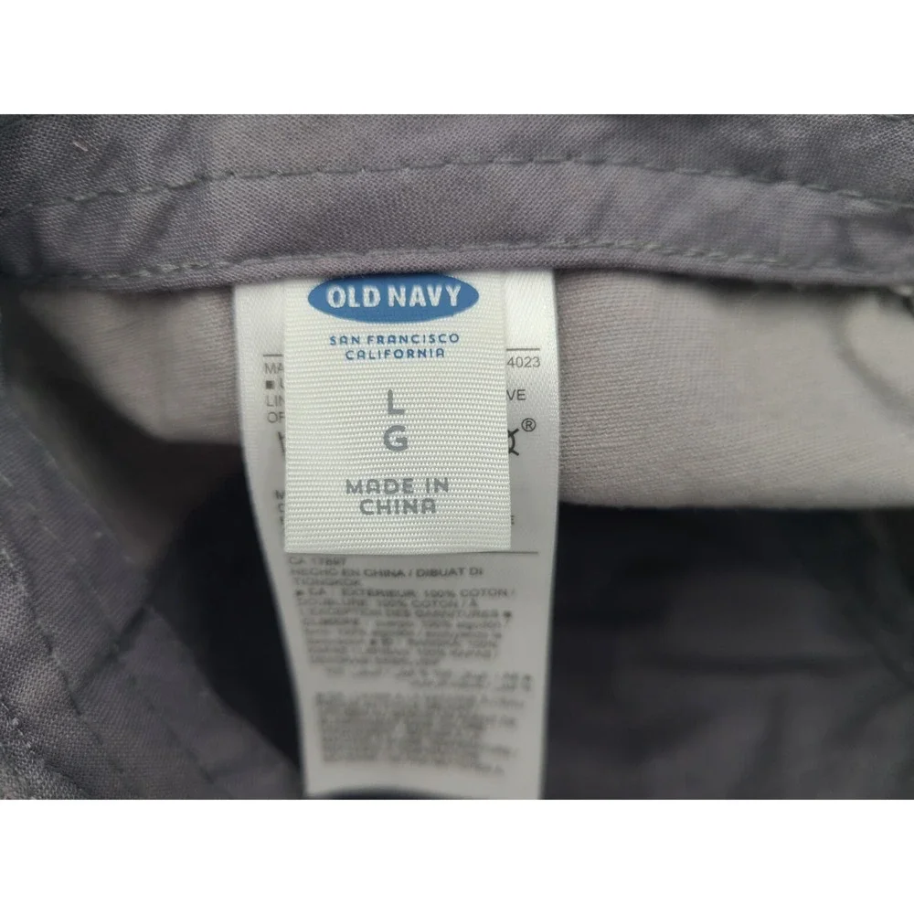 Youth Old Navy Est 1994 Stretch‎ Hat Cap Baseball Child Kid Boy Girl Gray Blue
